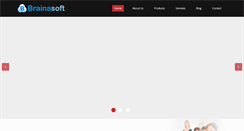 Desktop Screenshot of brainasoft.com